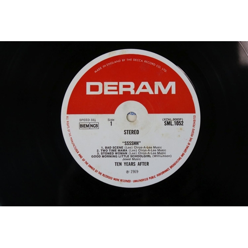 627 - Vinyl - 2 Ten Years After LPs to include Ssssh (SML 1052) stereo red and white Deram label, original... 