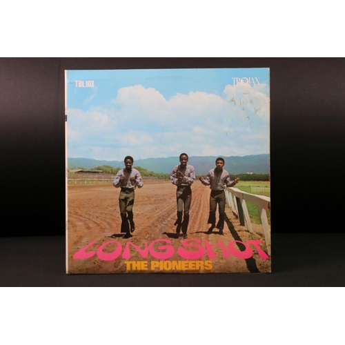 628 - Vinyl - The Pioneers Long Shot on Trojan Records TBL 103.  Sticker removal top right front sleeve.  ... 