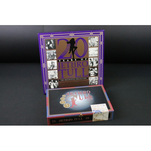 631 - CD's - 2 Jethro Tull box sets to include 25th anniversary (CDCHR 6004) 4 CD's with booklet in cigar ... 