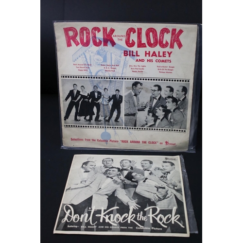 633 - Vinyl - 2 Bill Haley LP's to include Rock Around The Clock (Festival FR12 1102) 12 inch New Zealand ... 