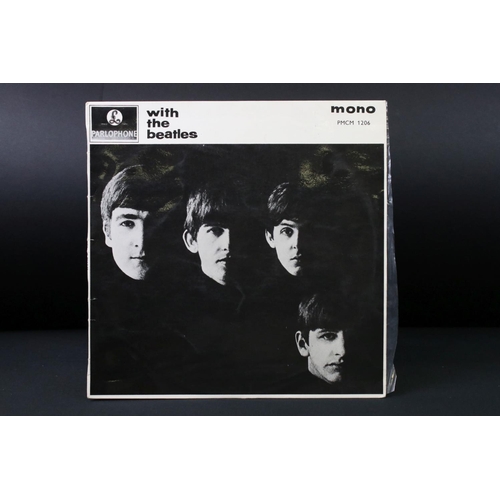 634 - Vinyl - The Beatles With The Beatles (PMCM 1206) New Zealand pressing, black and silver label, name ... 