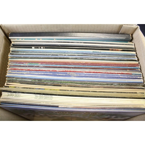 573 - Vinyl - Approx 70 mainly rock & pop LP's including Chris Spedding, Genesis, Julie Driscoll Brian Aug... 