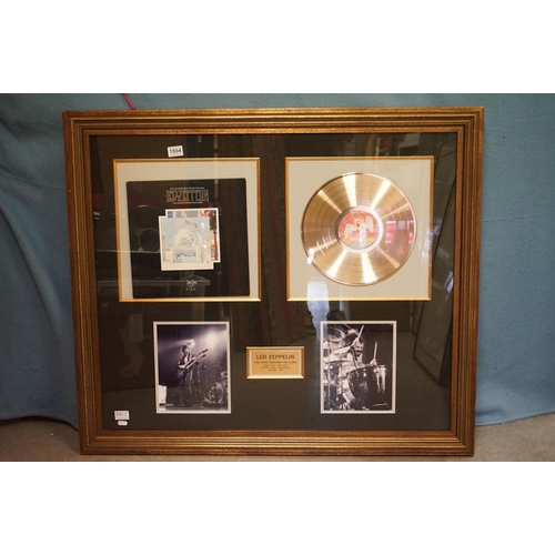 782 - Memorabilia / Autographs - Fully signed Led Zeppelin The Song Remains The Same LP sleeve.  Signed to... 