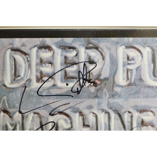 783 - Memorabilia / Autographs - Fully signed Deep Purple Machine Head LP sleeve.  Signed to front of slee... 