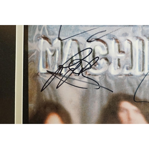 783 - Memorabilia / Autographs - Fully signed Deep Purple Machine Head LP sleeve.  Signed to front of slee... 