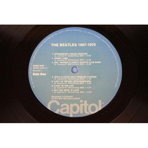 535 - Vinyl - The Beatles and related, 6 albums to include: A Hard Day’s Night (UK 1st pressing 3N / 3N, P... 