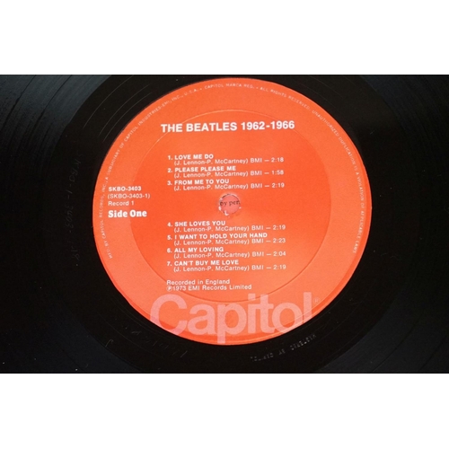 535 - Vinyl - The Beatles and related, 6 albums to include: A Hard Day’s Night (UK 1st pressing 3N / 3N, P... 