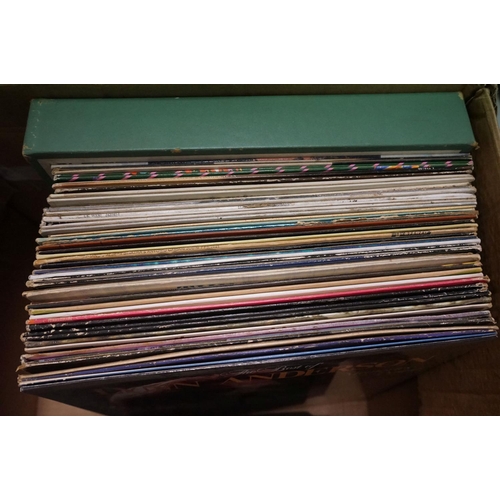 679 - Vinyl - Approx 100 LP's spanning genres and decades mainly MOR, soundtracks and compilations.  Condi... 