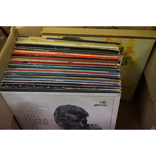 679 - Vinyl - Approx 100 LP's spanning genres and decades mainly MOR, soundtracks and compilations.  Condi... 