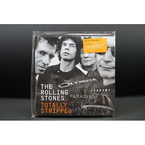 692 - DVD/CD - Rolling Stones Totally Stripped box set Amsterdam, Paris, London.  Appearing as new.