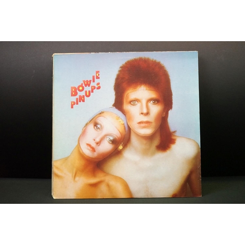 708 - Vinyl - 8 David Bowie LPs to include Ziggy Stardust, Pin Ups, Diamond Dogs, The Man Who Sold The Wor... 