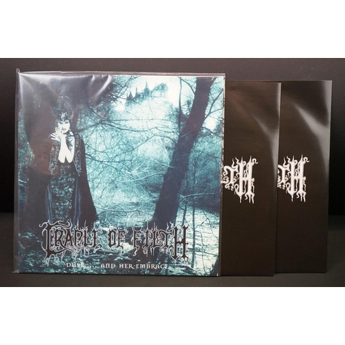 718 - Vinyl - 2 Heavy Metal / Black Metal albums - Cradle Of Filth – Dusk And Her Embrace (UK 2010, Peacev... 