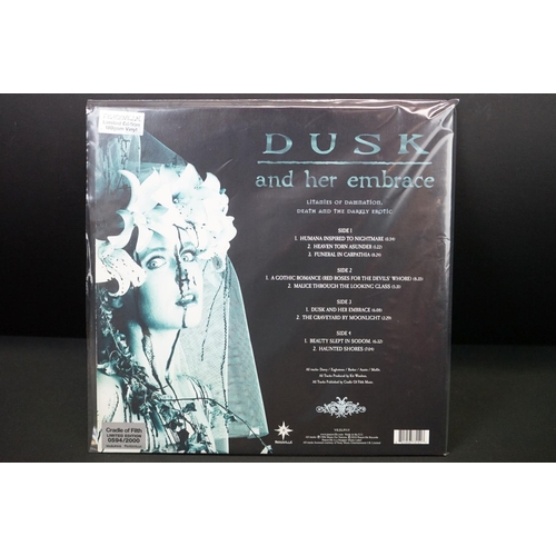 718 - Vinyl - 2 Heavy Metal / Black Metal albums - Cradle Of Filth – Dusk And Her Embrace (UK 2010, Peacev... 