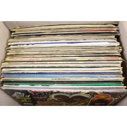 649 - Vinyl - Over 70 Rock and Pop albums with some Classical LPs in 2 boxes, to include: Jerry Lee Lewis,... 