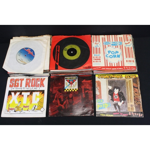 670 - Vinyl - Over 50 Original UK Punk singles, to include: The Sex Pistols (7 singles), Public Image Ltd ... 