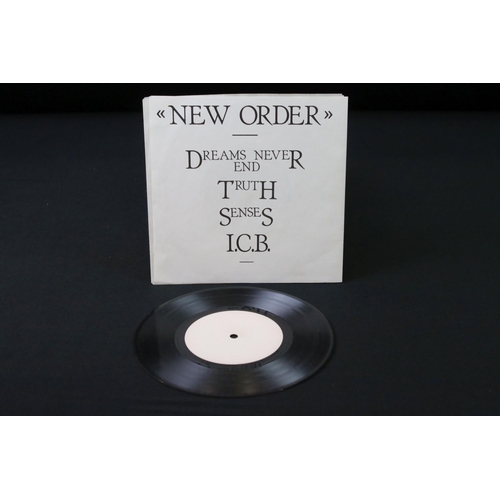 331A - Vinyl – New Order e.p DECT-102 white label 7