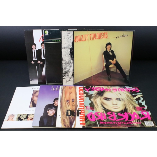 611 - Vinyl - 8 Punk / New Wave LP's & 1 12