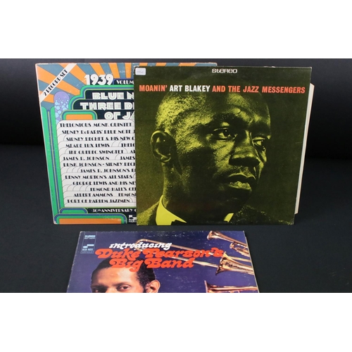 612 - Vinyl - 5 rare jazz LP's on Blue Note to include The Jazz Messengers (reissue), Jimmy Smith, Duke Pe... 