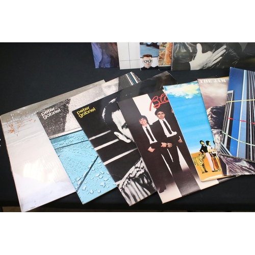 736 - Vinyl - Approx 60 mainly Rock & Pop LP's to include The Beatles, The Rolling Stones, The Who, Thin L... 