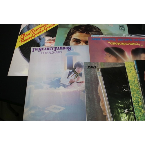 737 - Vinyl - Approx 70 LP's spanning genres and decades including mainly Soul, Disco, Pop, Country with s... 