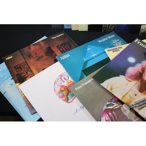 738 - Vinyl - Approx 50 Rock & Pop LP's including Led Zeppelin, The Beatles, Yes, Genesis, Fleetwood Mac, ... 