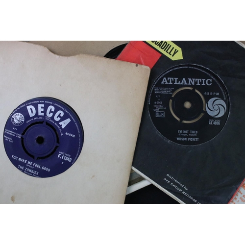 743 - Vinyl - Over 50, mainly 50s, 60s and early 70s Uk singles, including Rock ’N’ Roll, Beat, Mod, Soul,... 