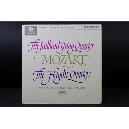 792 - Vinyl - Classical - The Juilliard String Quartet - Mozart The Haydn Quartets Vol.1 (UK ED1 Silver Bl... 