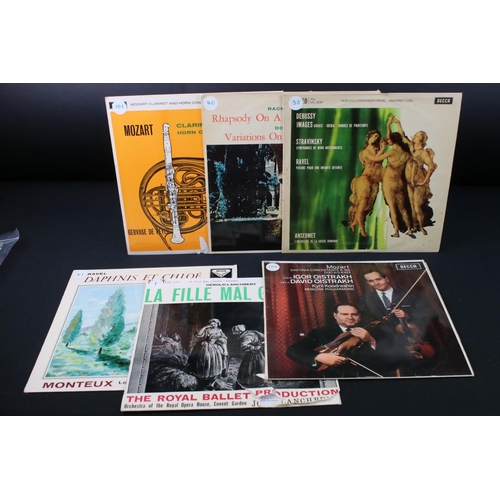 796 - Vinyl - Classical - 12 UK ED1 Decca Stereo albums, to include: SXL 6088 (UK, ED1 “Original Recording... 