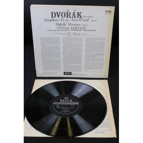 823 - Vinyl - Classical - Dvorak: Symphony No. 9 - Istvan Kertesz / LSO  (UK stereo, Decca SXL 6291 WBg ED... 