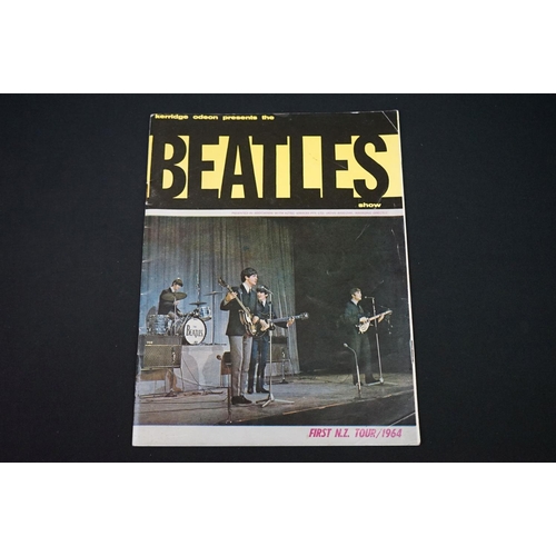 772 - Memorabilia - The Beatles programme for their performances at the Kerridge Odeon New Zealand between... 