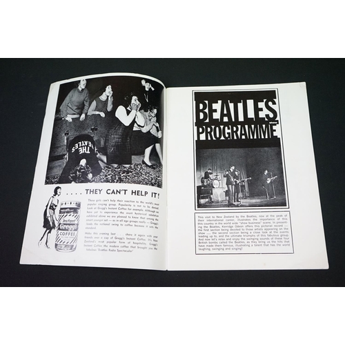 772 - Memorabilia - The Beatles programme for their performances at the Kerridge Odeon New Zealand between... 