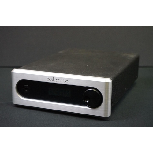 761 - Music Equipment - Bel Canto Design DAC 1.7 DAC Headphone Amp and Level Control, a Bel Canto VBS1 Vir... 