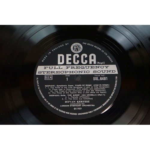 831 - Vinyl - Classical - 11 Stereo UK Decca Records albums: SXL 6273 (ED 1) SXL 6401 (ED 1), SXL 6356 (ED... 