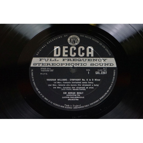 833 - Vinyl - Classical - 3 rare UK Decca Stereo ED 1 albums: SXL 2178 (ED 1, WBG, “Original recording” te... 