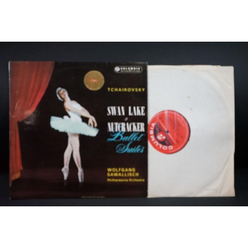 834 - Vinyl - Classical - 6 rare Columbia records, Classical Stereo albums: SAX 2348 (ED 1, Silver Green l... 