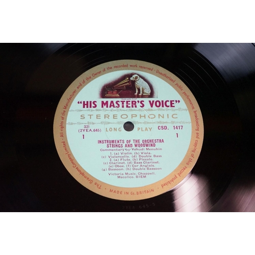 835 - Vinyl - Classical - 8 Rare His Master’s Voice Records, Classical Stereo albums: ASD 251 (ED 1 Gold a... 