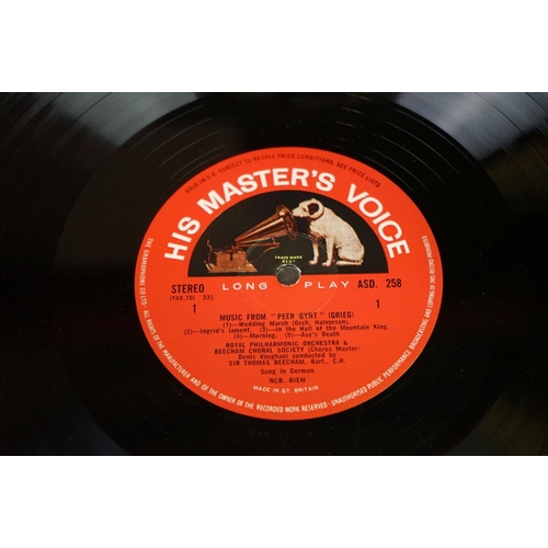 835 - Vinyl - Classical - 8 Rare His Master’s Voice Records, Classical Stereo albums: ASD 251 (ED 1 Gold a... 