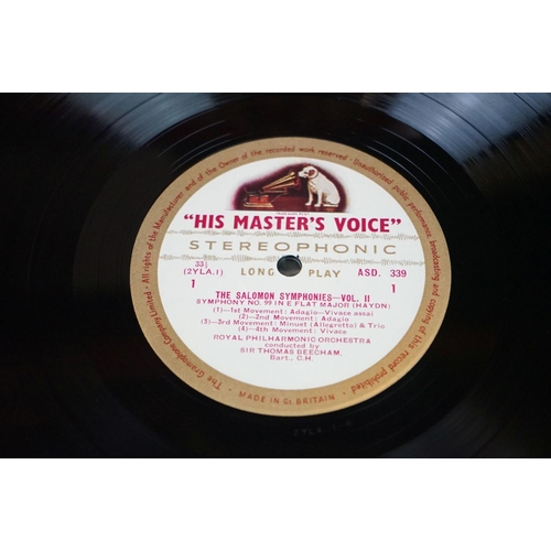 835 - Vinyl - Classical - 8 Rare His Master’s Voice Records, Classical Stereo albums: ASD 251 (ED 1 Gold a... 