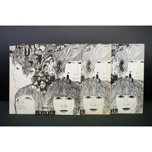 591 - Vinyl - 8 The Beatles LPs to include Revolver x 3 to include a Japanese pressing in translucent purp... 