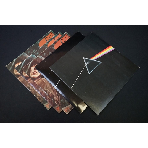 593 - Vinyl - The Beatles collection of empty album sleeves and inserts as well as 2 Pink Floyd Dark Side ... 