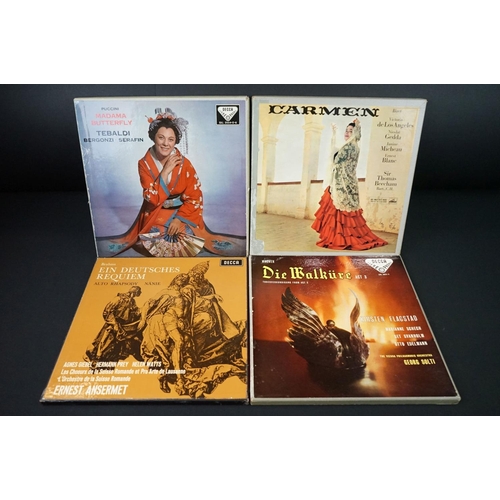 837 - Vinyl - Classical - 4 Rare UK Stereo Box Sets: Carmen (His Master’s Voice ED 1 Gold White labels, AS... 