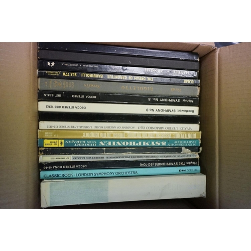 838 - Vinyl - Over 30 Classical box sets including some stereo examples.  Condition at least Vg overall