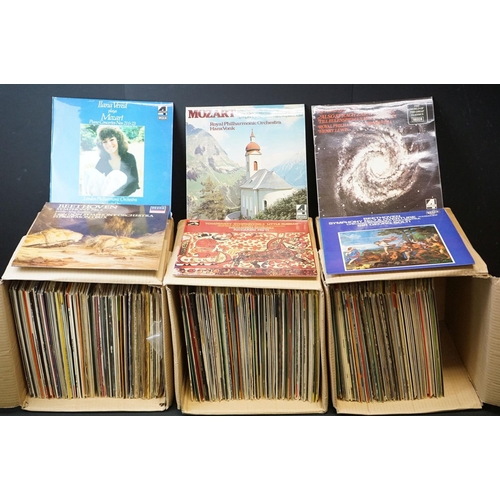 839 - Vinyl - Over 150 Classical LPs including stereo examples.  At least Vg overall