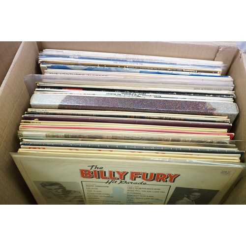 726 - Vinyl - Over 100 Rock N Roll LP's and some box sets featuring Elvis Presley, Eddie Cochran, Johnnie ... 