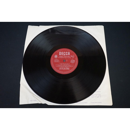 596 - Vinyl - Rolling Stones Out Of Our Heads (Decca 4733) mono, red unboxed Decca label, non flipback sle... 