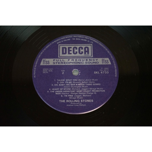 598 - Vinyl - 5 Rolling Stones LPs to include Out Of Our Heads (SKL 4733) Stereo boxed blue Decca label, A... 