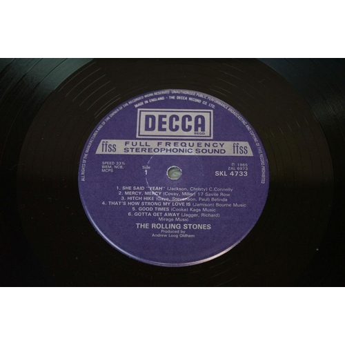 598 - Vinyl - 5 Rolling Stones LPs to include Out Of Our Heads (SKL 4733) Stereo boxed blue Decca label, A... 