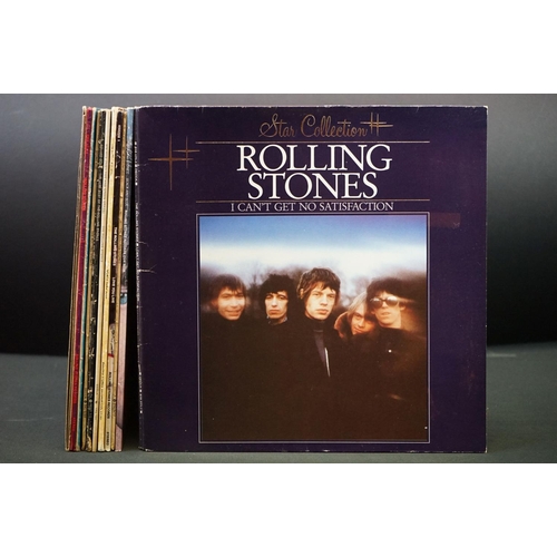 599 - Vinyl - 11 Rolling Stones LPs to include Big Hits, Rolled Gold, Stone Age, Under Cover, Harlem Shuff... 