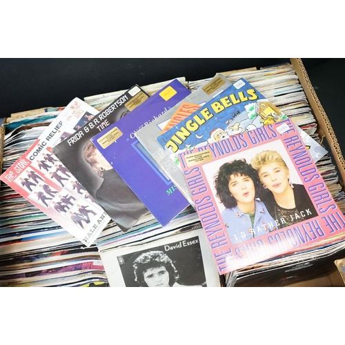 734 - Vinyl - Around 300 7” singles spanning the decades and genres, including around 50 Beatles and relat... 