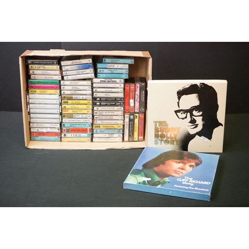 693 - Cassettes - Over 30 cassettes and two box sets including The Beatles, ELP, Deep Purple, Eric Clapton... 